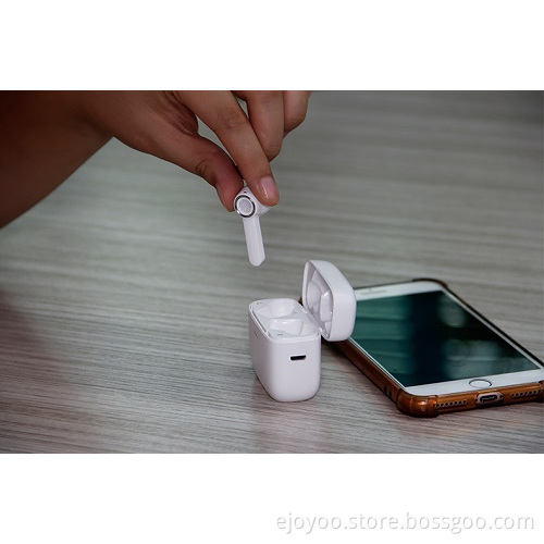 TWS Wireless Headphone Portable Bluetooths 5.0 Touch Earphone TWS With Charging Box